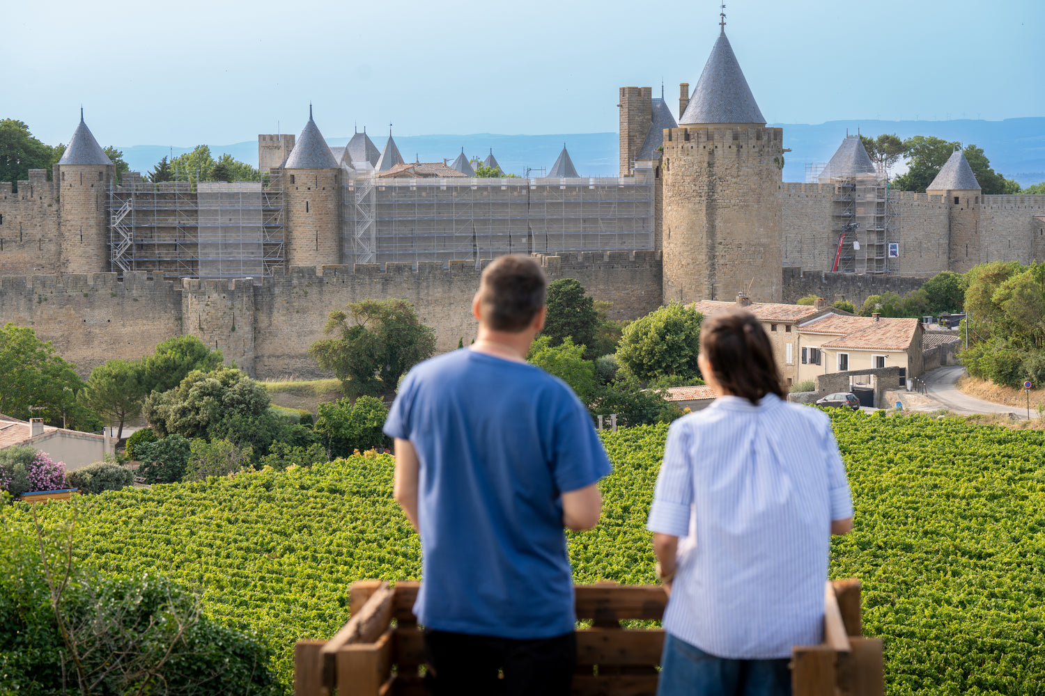 Vue Cité de Carcassonne